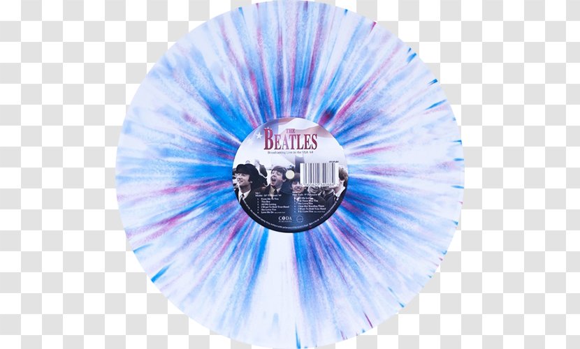 The Beatles Phonograph Record LP Broadcasting Blue - Violet Transparent PNG