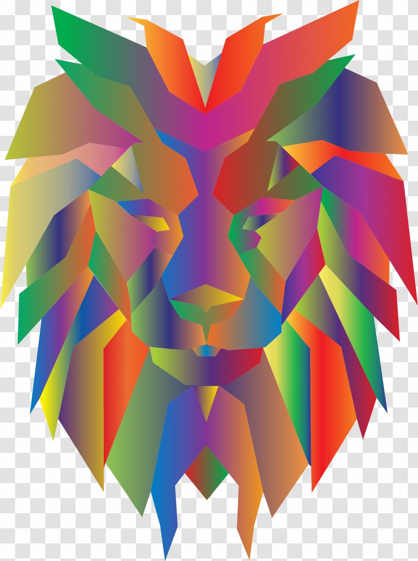 Leontiasis Ossea Felidae Lion Face - Prism - Lions Head Transparent PNG