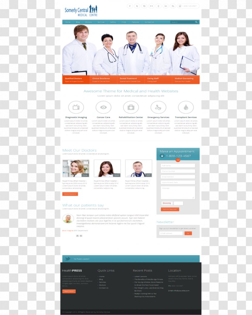 Hospital Medicine Physician Dentist Clinic - Chaitanya Transparent PNG