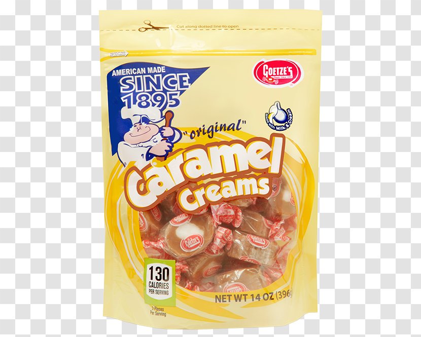 Cream Goetze's Candy Company Caramel Cow Tales - Convenience Food Transparent PNG