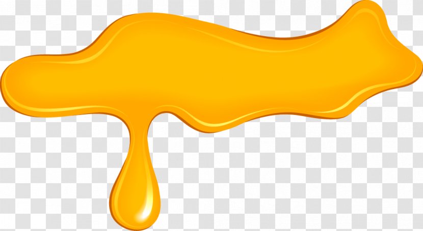 Yellow Font - Paint Drops Transparent PNG