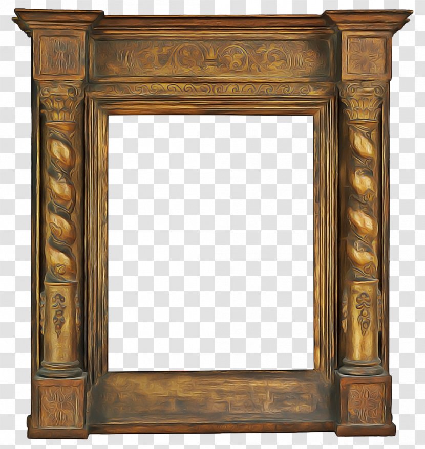Wood Frame - Carving - Napoleon Iii Style Interior Design Transparent PNG
