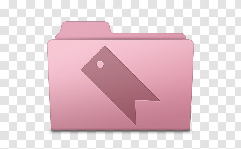 Pink Angle Font - Bookmark - Favorites Folder Sakura Transparent PNG