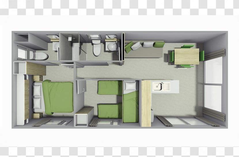 House C.r. Abitare S.r.l. Furniture Mobile Home - Elevation - Emerald Tile Transparent PNG