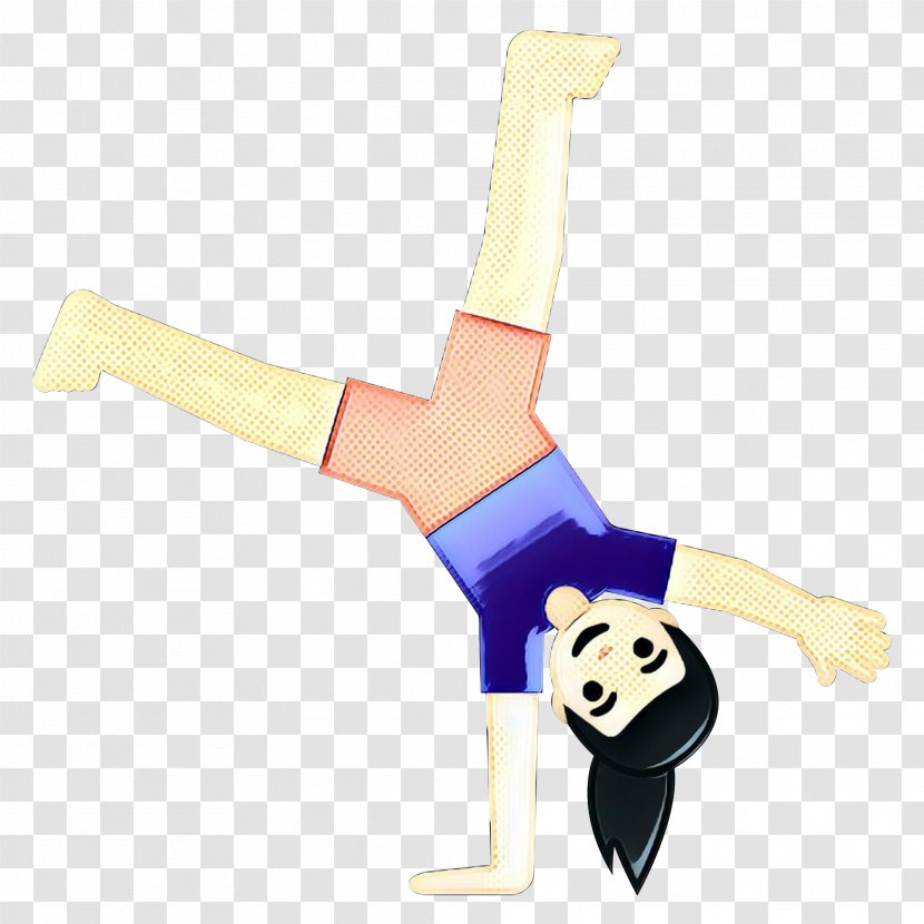 Pop Emoji - Knee - Tumbling Gymnastics Transparent PNG