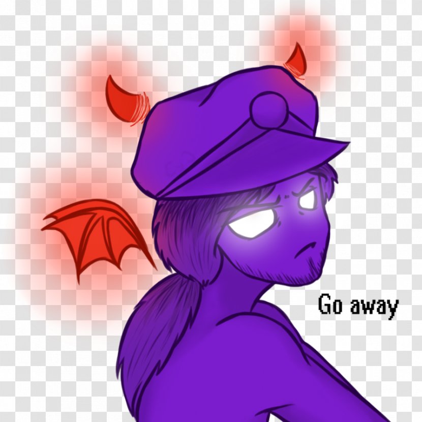 Five Nights At Freddy's: Sister Location Purple Man YouTube DeviantArt - Silhouette - Twill Transparent PNG