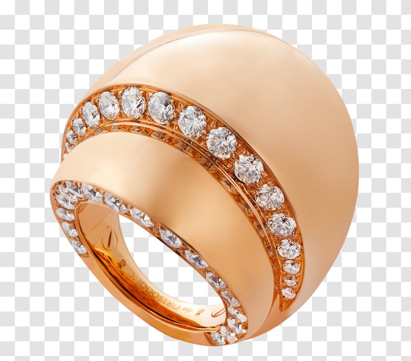 De Grisogono Ring Jewellery Gold Białe Złoto Transparent PNG