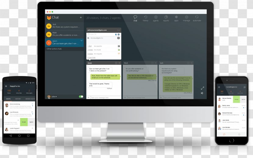 Online Chat LiveChat Computer Software WordPress Smartphone - Woocommerce - Woo Transparent PNG
