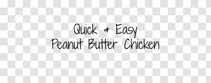Handwriting Logo Brand Line Font - Butter Chicken Transparent PNG