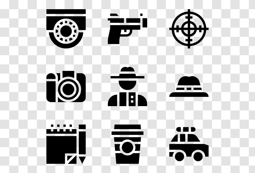 Car Spare Part Clip Art - Monochrome Transparent PNG