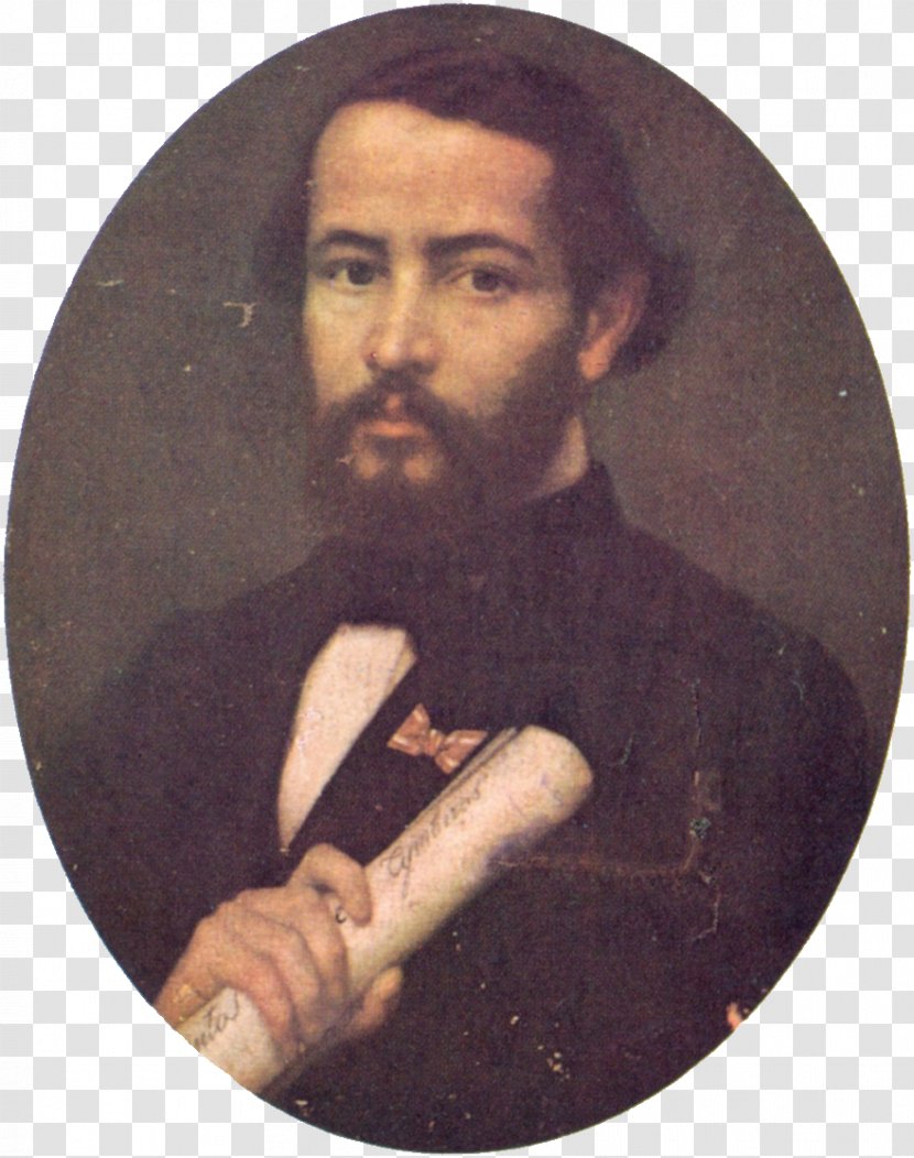 Gonçalves Dias Canção Do Exílio I-Juca-Pirama Romanticism Poet - Facial Hair - Heitor Da Silva Costa Transparent PNG