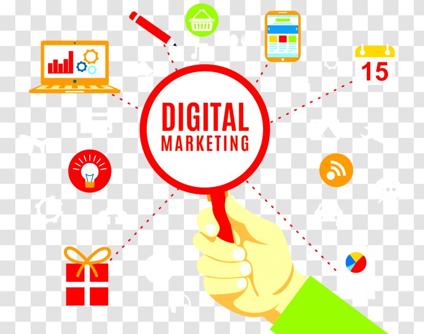 Digital Marketing Background - Sharing - Logo Transparent PNG
