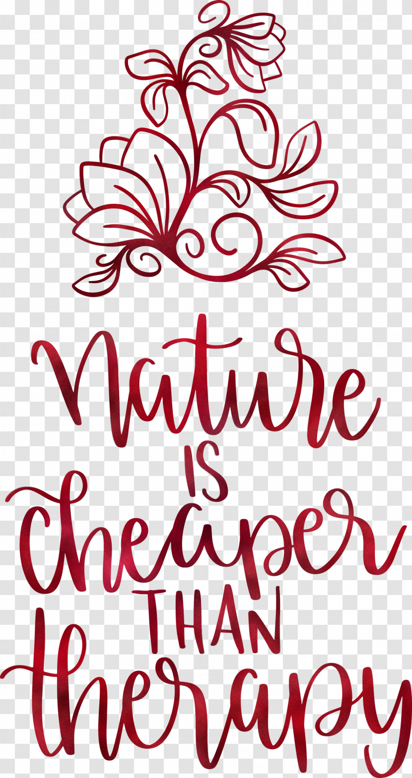 Nature Is Cheaper Than Therapy Nature Transparent PNG