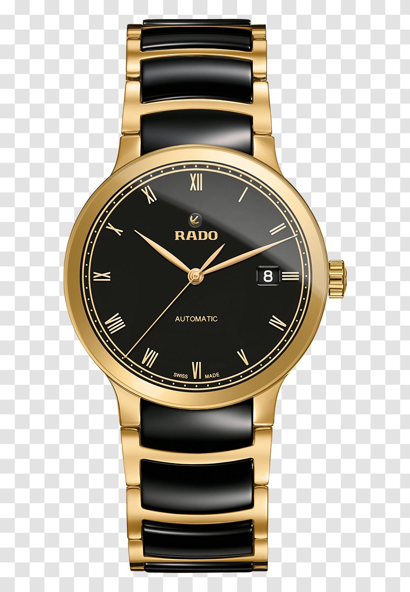 Rado Centrix Automatic Watch Rolex Day-Date - Strap Transparent PNG