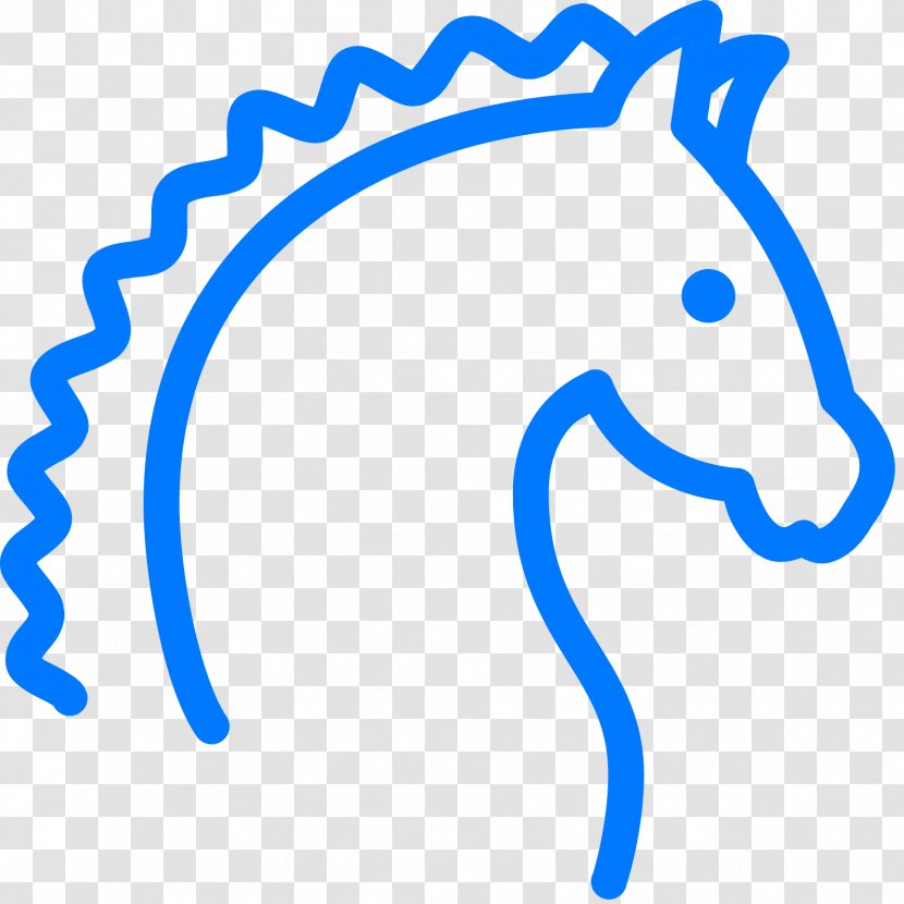Mustang - Blue - Symbol Transparent PNG