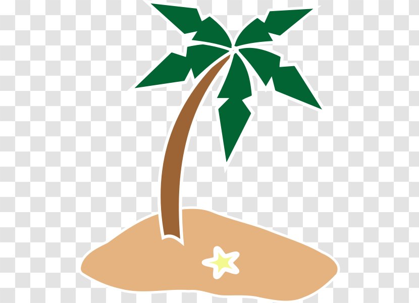 Hawaii Sandy Island, New Caledonia Clip Art - Tree - Island Cliparts Transparent PNG