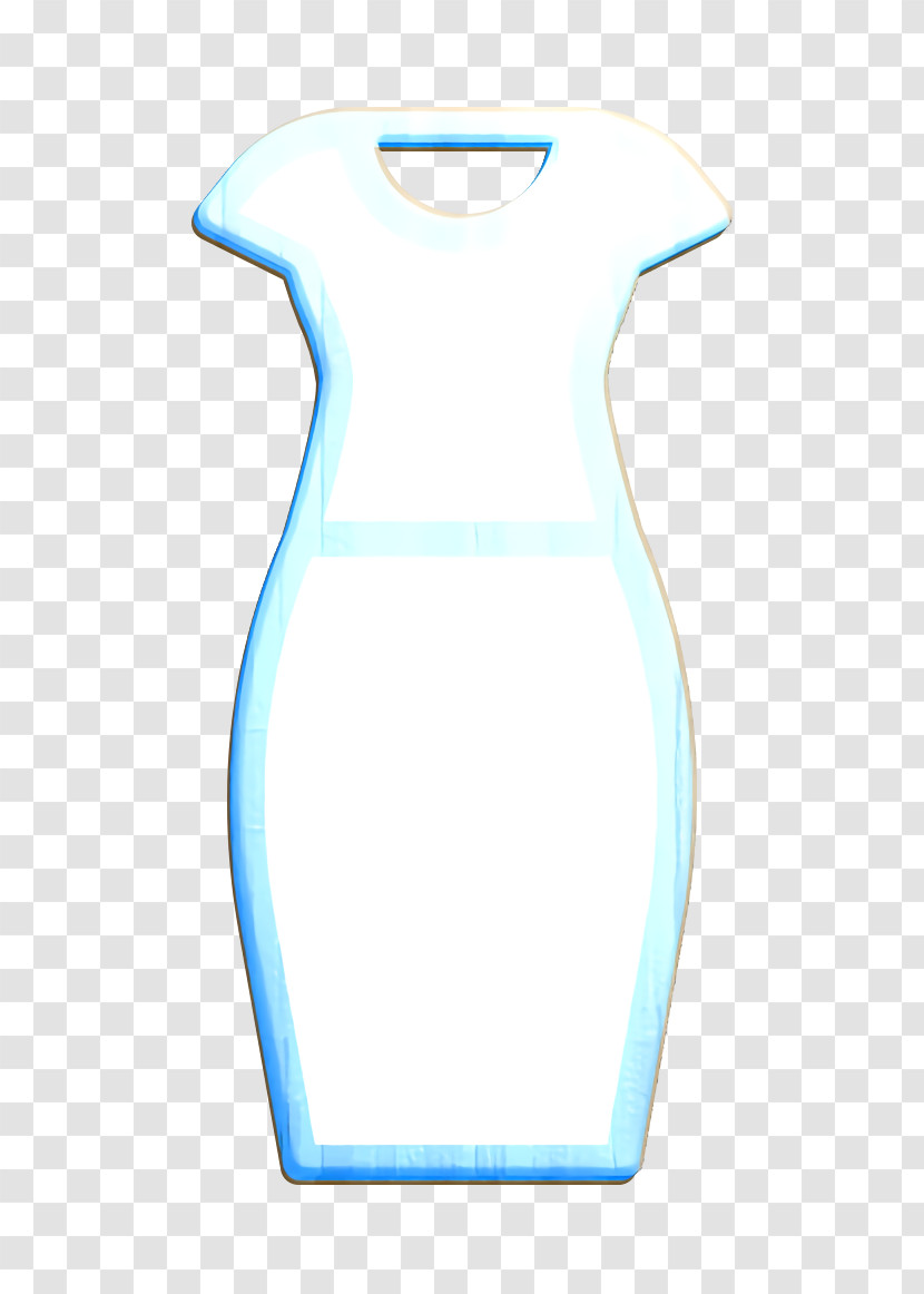 Midi Dress Icon Clothes Icon Pencil Dress Icon Transparent PNG