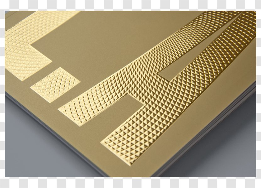 Foil Stamping Paper Embossing Printing - Gold Transparent PNG