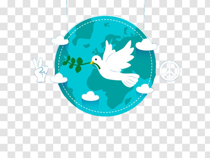 International Day Of Peace World U548cu5e73u9d3f Euclidean Vector - Wing - Dove And Olive Branch Transparent PNG