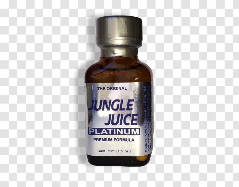 Poppers Jungle Juice Isobutyl Nitrite Amyl Alkyl Nitrites - POPPERS Transparent PNG