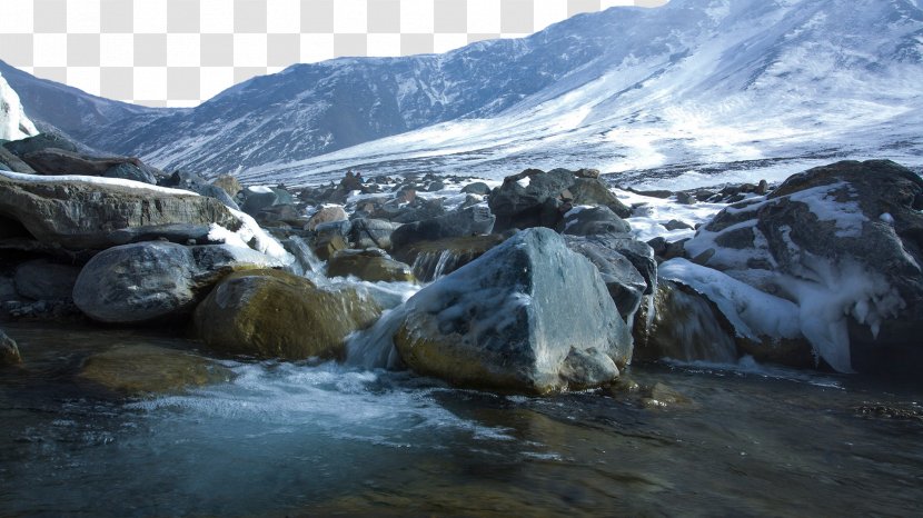 Qilian County Mountains Snow Desktop Environment Wallpaper - Fjord - Qinghai Ten Transparent PNG