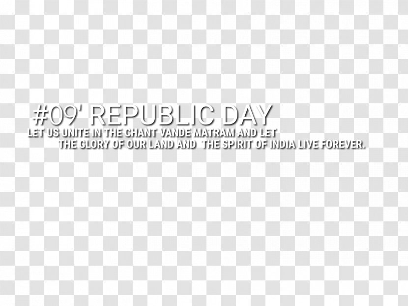 Logo Brand Line Font - Republic Day Transparent PNG