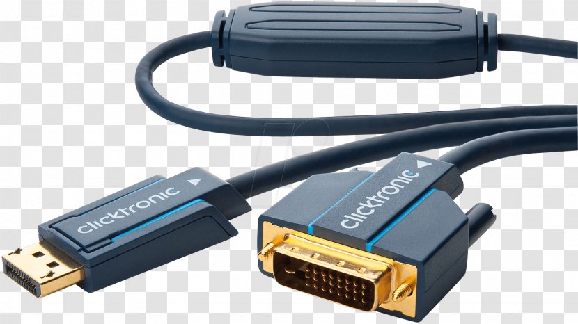 Mini DisplayPort Digital Visual Interface Electrical Cable HDMI - Power - Plug Transparent PNG