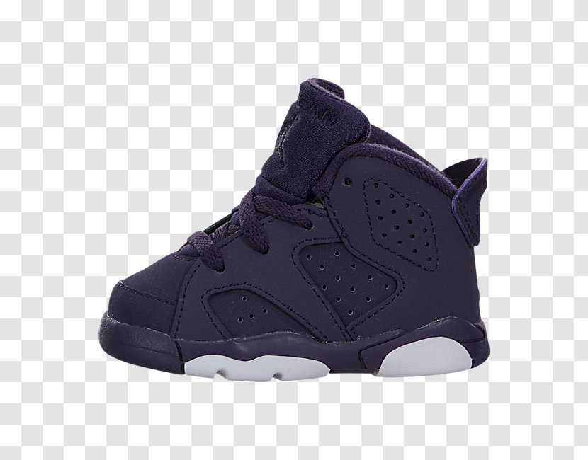 Nike Air Jordan Retro Sports Shoes - Walking Shoe - Purple Toms For Women Transparent PNG