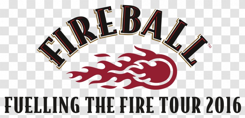 Fireball Cinnamon Whisky Logo Font Brand Stainless Steel Shot Glass - Text Transparent PNG