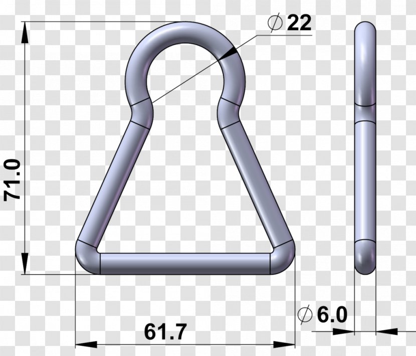 Nationwide Trailer Parts Ltd Semi-trailer Truck Bobbin Curtain Ring - South Side Appraisal Co Transparent PNG