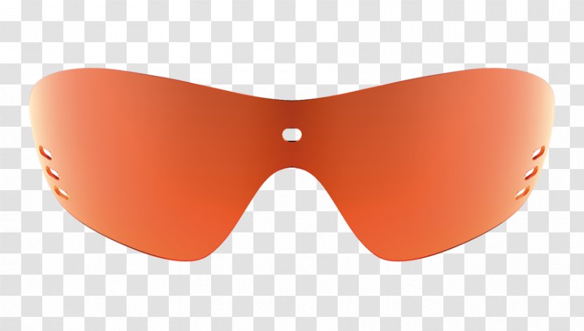 Sunglasses Goggles - Red - Mirrored Transparent PNG