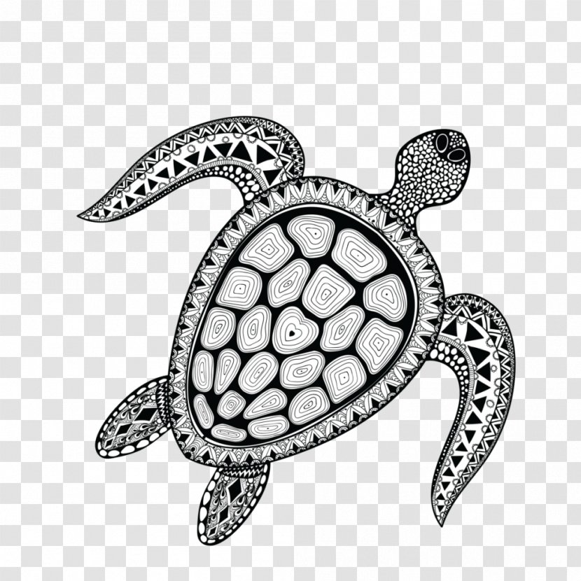 Sea Turtle Totem Indigenous Australians Symbol - Fashion Accessory Transparent PNG