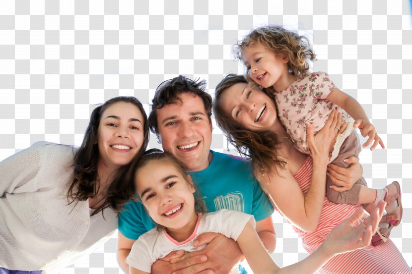Family Happiness Smile Stock Photography Child - Cartoon - A Of Five Photos Transparent PNG