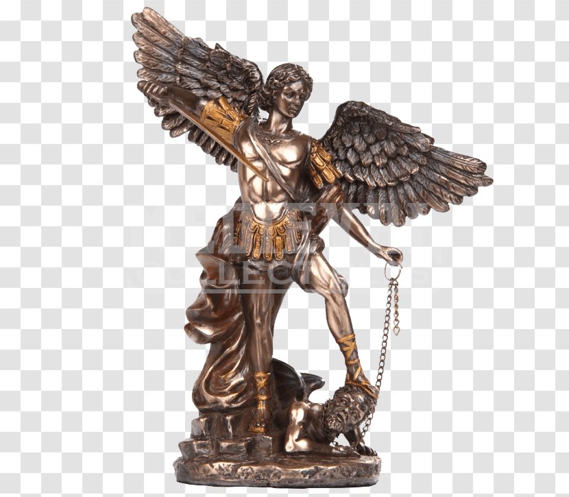 St. Michael Vanquishing Satan Lucifer Gabriel Angels - Angel Transparent PNG