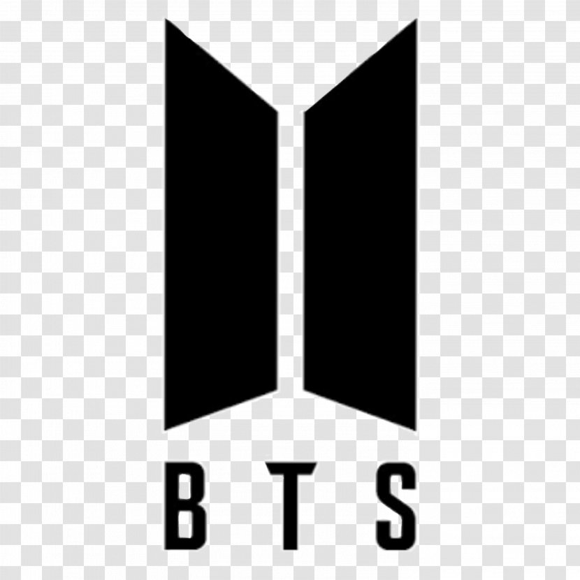 BTS Logo K-pop Design Image - White - Bts Transparent PNG