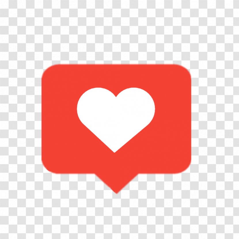Heart Like Button Clip Art Instagram - Symbol Transparent PNG