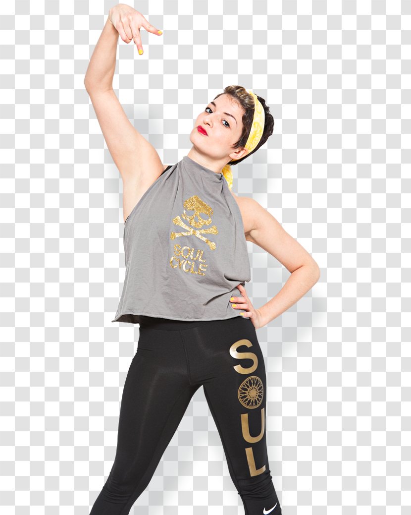 Leggings T-shirt Shoulder Tights Microphone - Muscle - Baby Tomato Transparent PNG