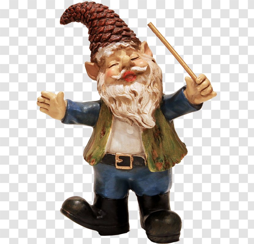 Garden Gnome Musician Singer-songwriter - Watercolor Transparent PNG