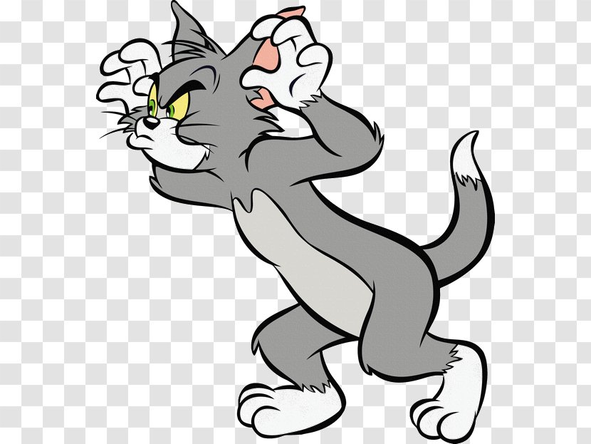 Tom Cat And Jerry Poster Drawing Cartoon - White Transparent PNG