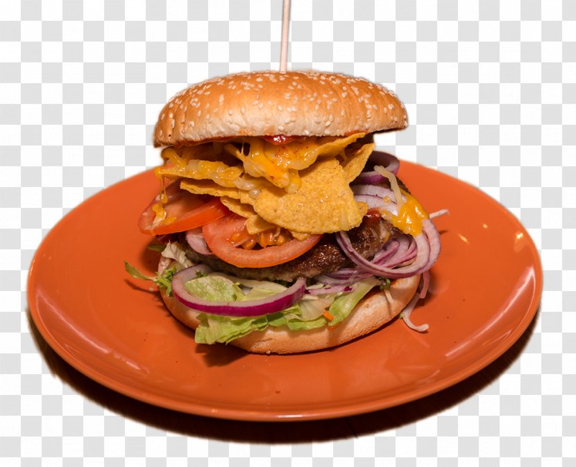 Cheeseburger Buffalo Burger Hamburger Veggie Salmon - Small Cheese Wedges Transparent PNG