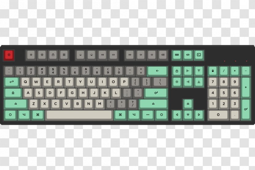 Computer Keyboard Keycap Cherry Electrical Switches Model M - Technology Transparent PNG