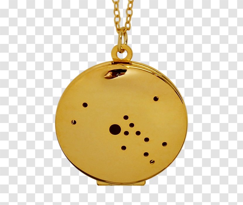 Locket Product Design Zodiac Constellation Necklace - Taurus - Open Lockets Charms Transparent PNG