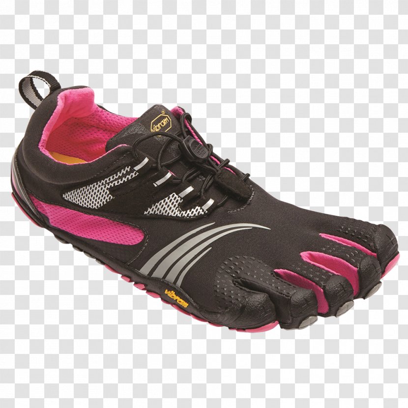 Vibram FiveFingers Sneakers Shoe Hiking Boot - Puma - Black Pink Transparent PNG