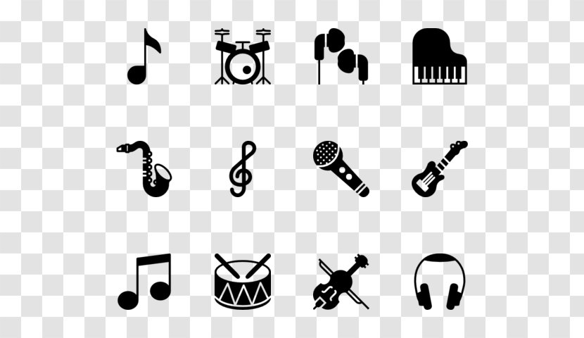 Clip Art - Heart - Vector Musical Instruments Transparent PNG