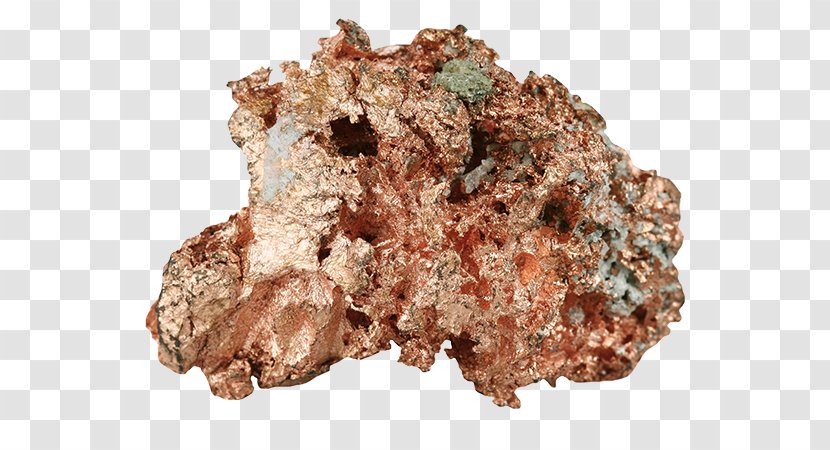 Base Metal Copper Ore Mineral - Material - Iron Transparent PNG