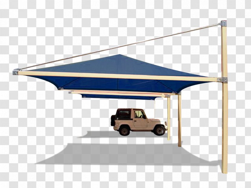 Shade Roof Canopy Car Park Tensile Structure - System Transparent PNG