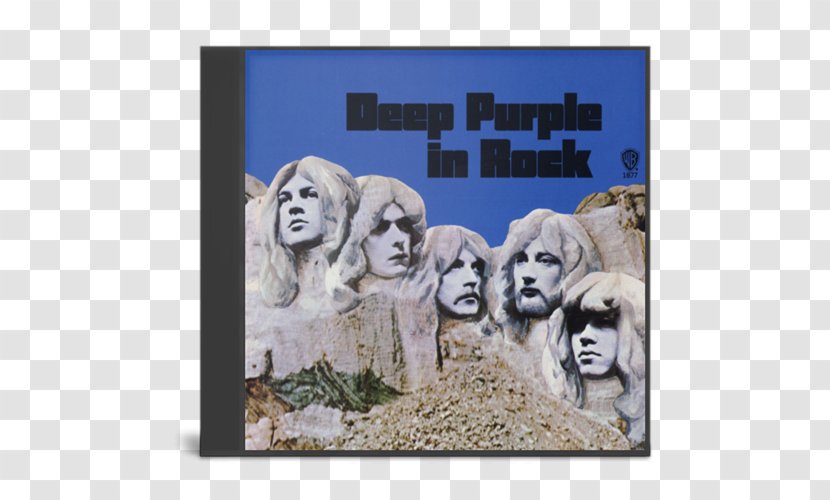 Deep Purple In Rock Phonograph Record Album LP - Heart - Flower Transparent PNG