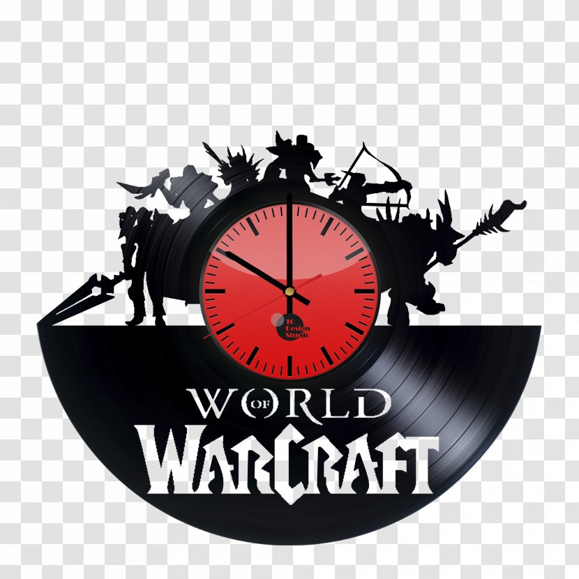 World Of Warcraft: Battle For Azeroth Vinyl Record Design Wall Clock Phonograph Warcraft Handmade Fun Gift Vintage Unique Ho... - Large Transparent PNG