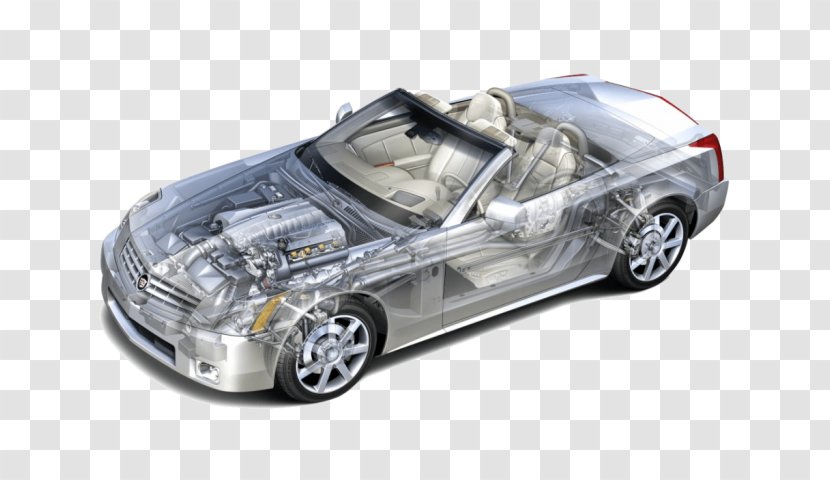 2004 Cadillac XLR Sports Car 2009 - Convertible Transparent PNG