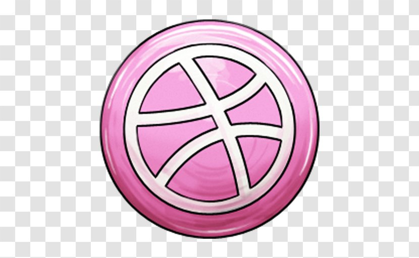Pink M Circle Symbol RTV - Purple Transparent PNG